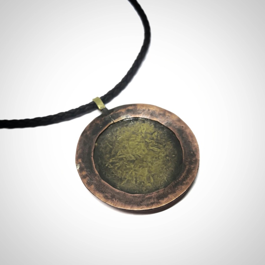 Žalvarinis kaklo papuošalas ,,Pilnatis''