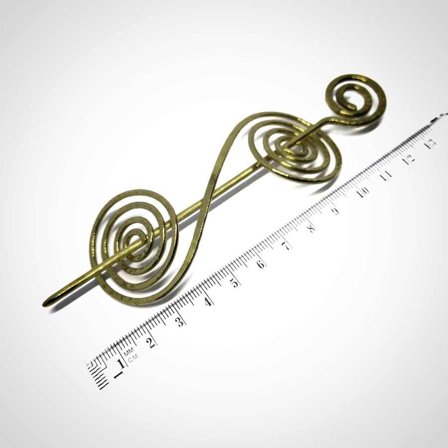 Žalvarinė plaukų segė  ,,Arfa''